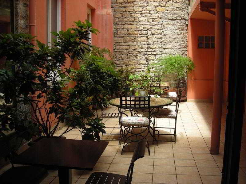 Au Patio Morand Hotel Lyon Restaurante foto